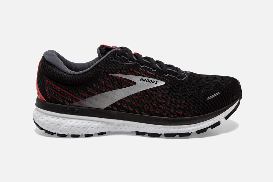 Brooks Running Shoes - Ghost 13 Road Mens - Black/Grey - IZG-142657